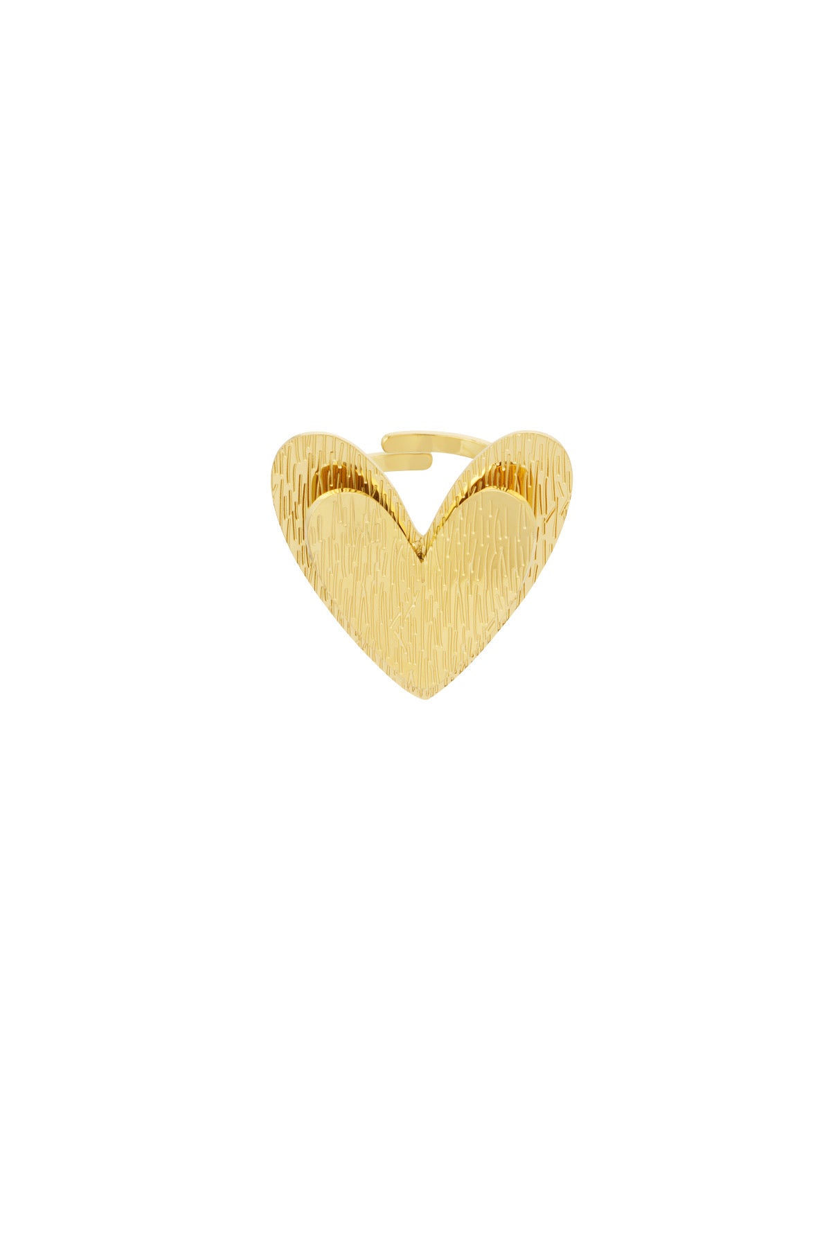 Ring double heart