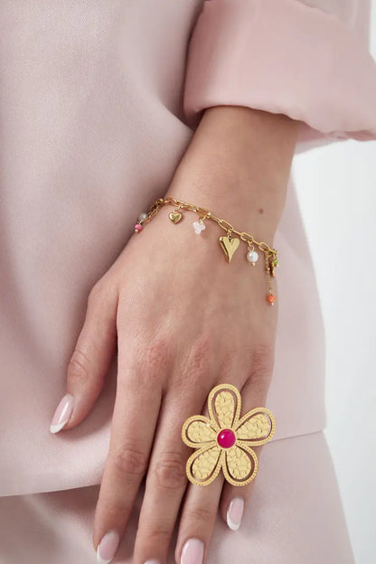 Isa armband goud