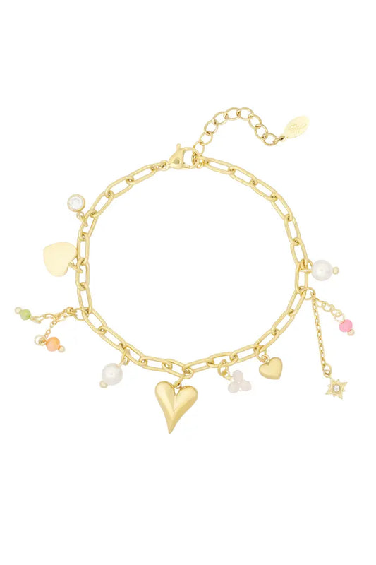 Isa armband goud